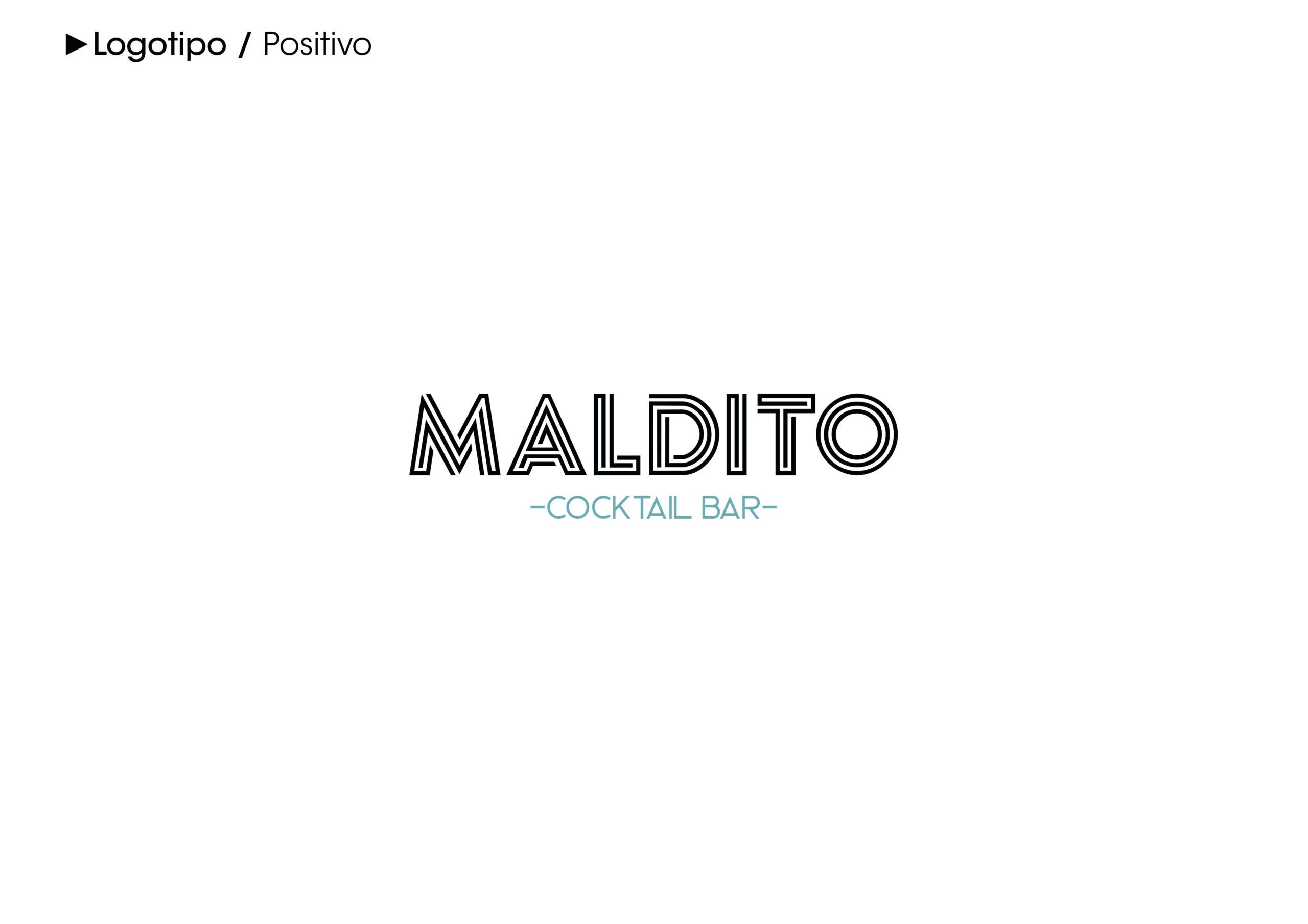 Maldito CocktailBar, logo